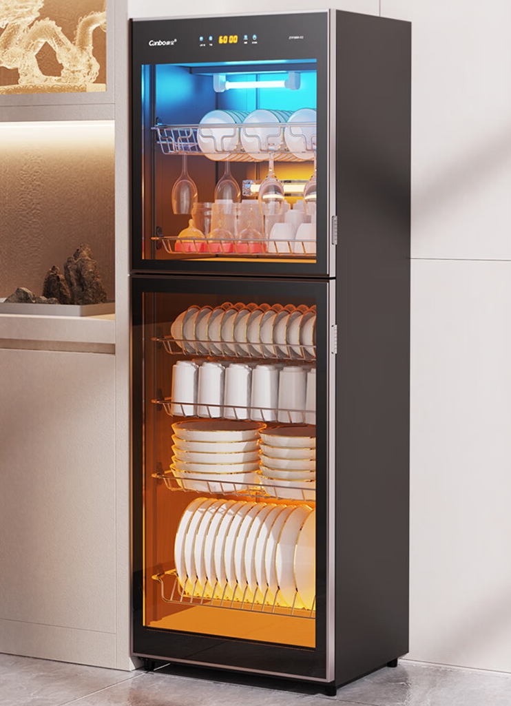 康宝立式消毒柜ztp380h-e2,多重杀菌技术,保证餐具卫生