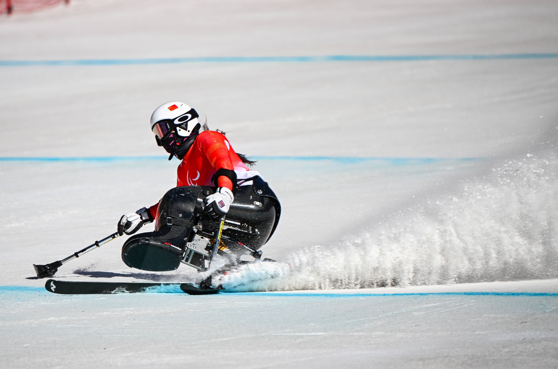 残奥高山滑雪——女子滑降赛况