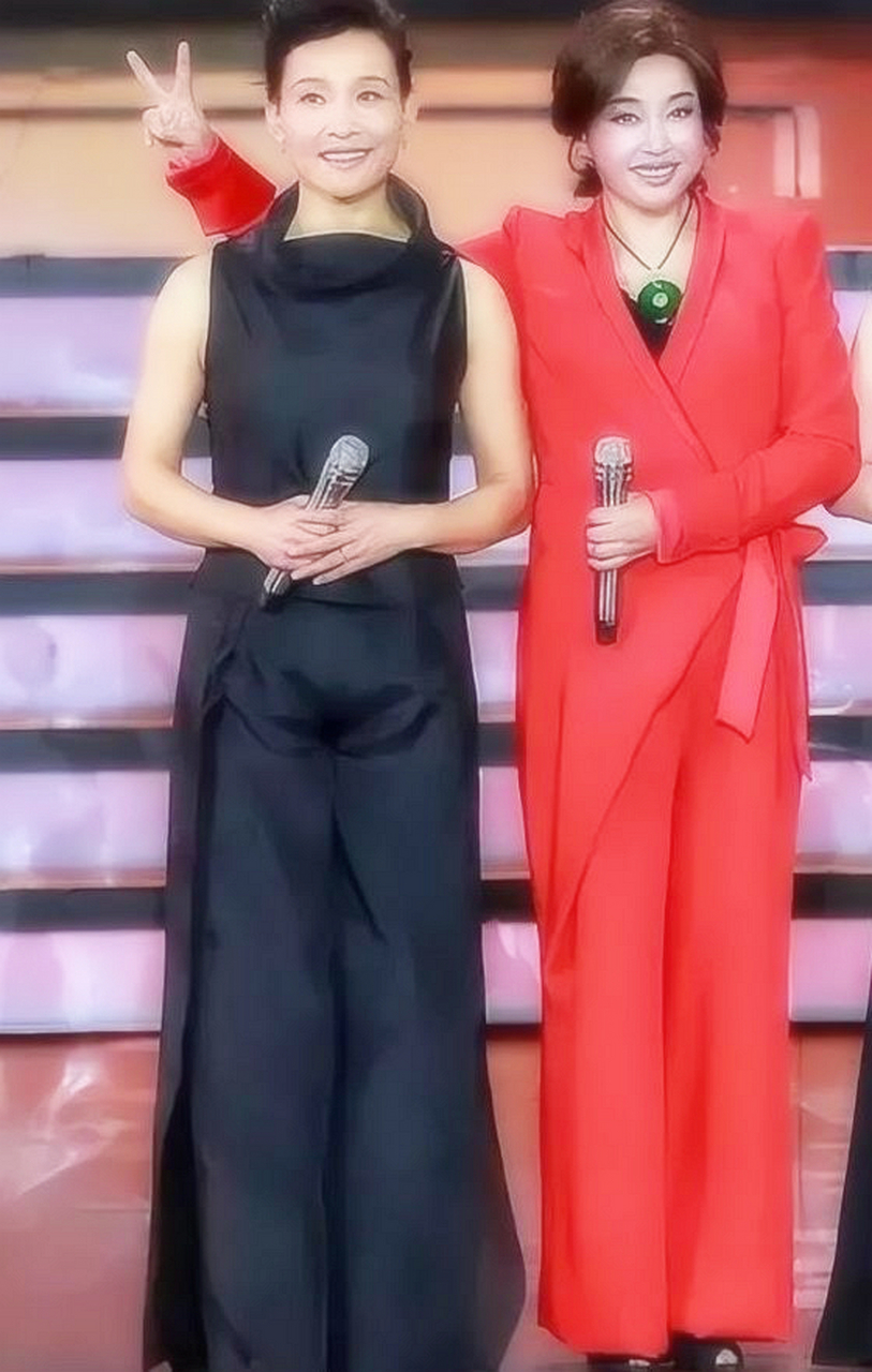 虞姬 陈冲和刘晓庆,从少女变成了六十多岁的老人,几十年过去了,这两位