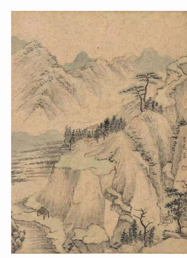 山水画家山东理工大学张弓长作品欣赏