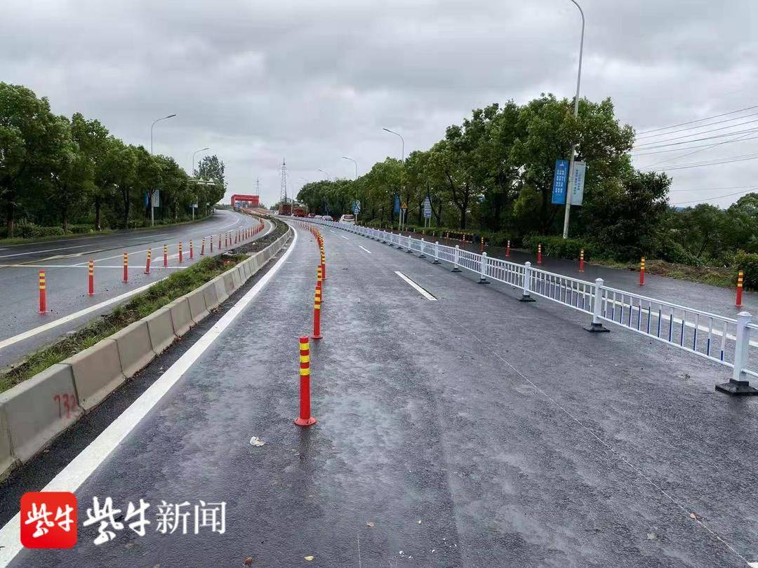 g346浏家港大桥西半幅通车 明年下半年全幅通车