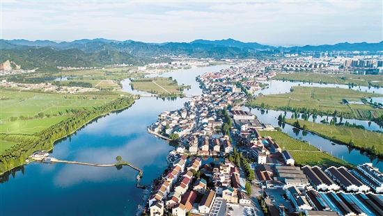 绍兴湖塘街道图片