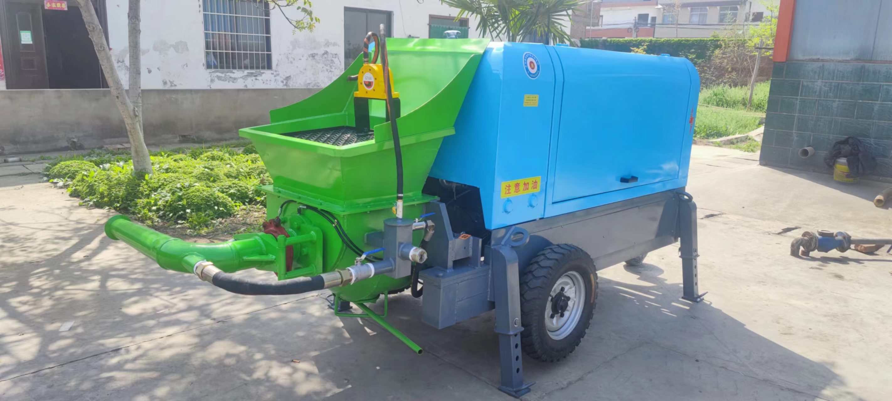 地铁隧道喷锚机 基坑护坡泵送式液压湿喷机结构及工作原理