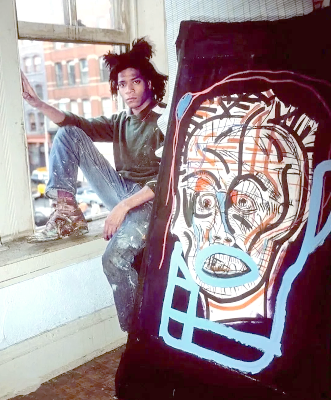 从街头涂鸦到时尚宠儿:巴斯奎特的传奇之路