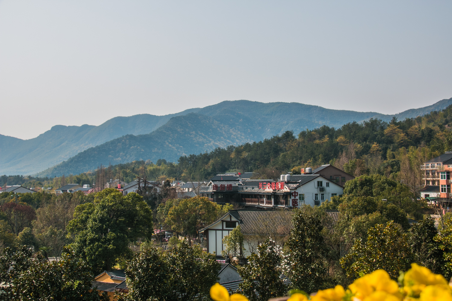 长兴顾渚水库风景图片图片