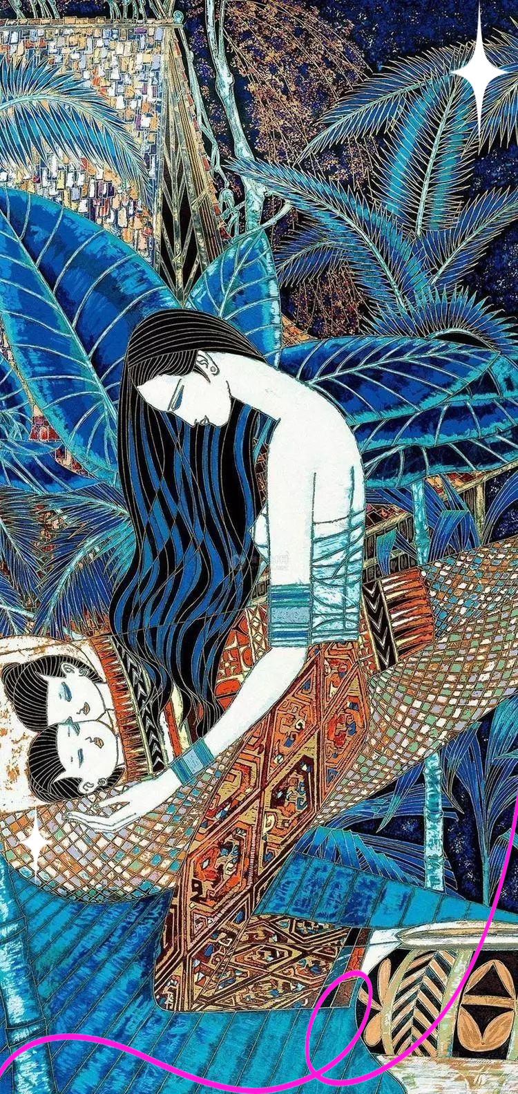 现代重彩画大师丁绍光的艺术世界探秘