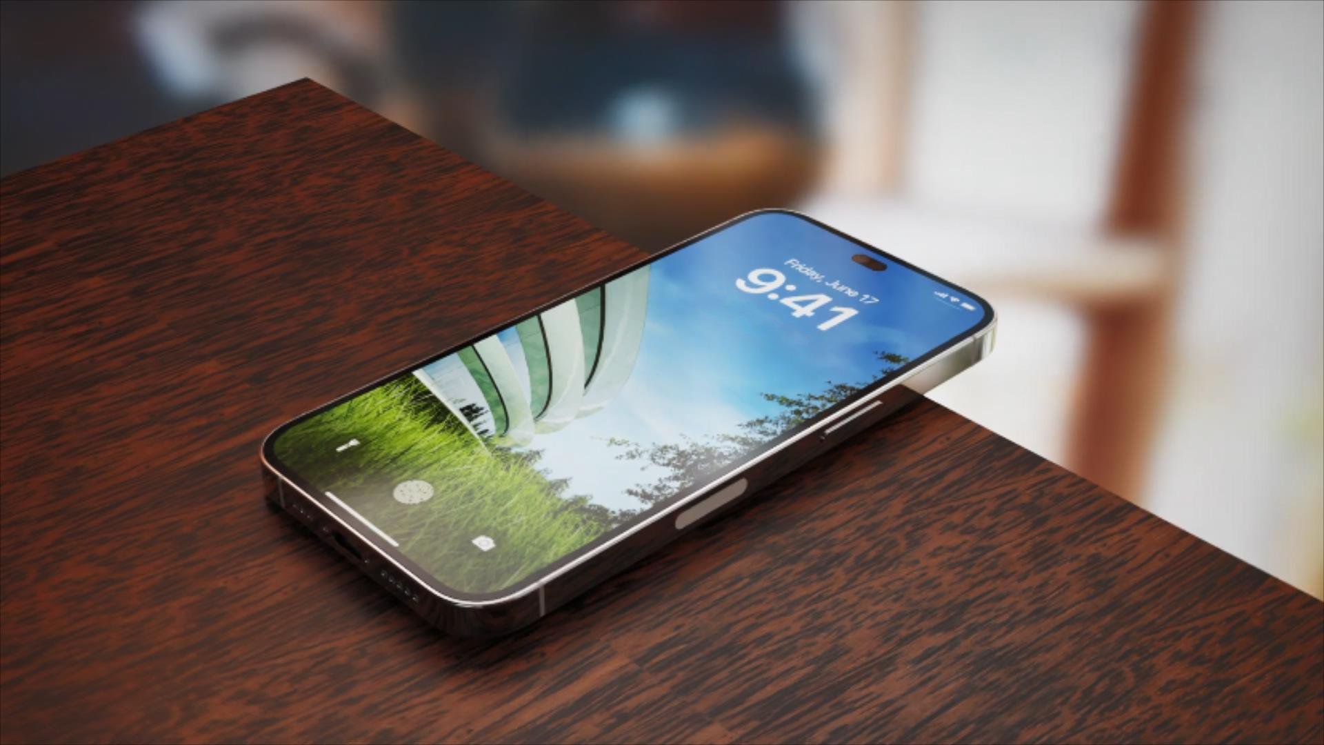 iphone15promax概念机:胶囊屏新增指纹解锁,iphone14尴尬无比