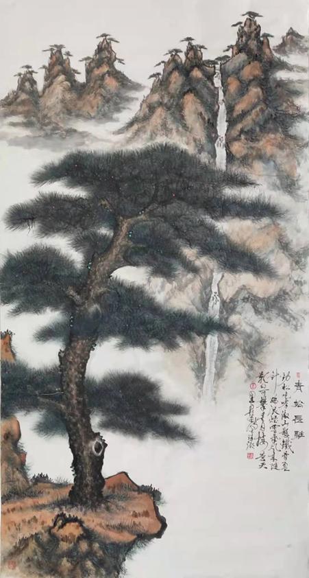 书画苑·国华诗书画|胸中有深情,笔下有"红意"