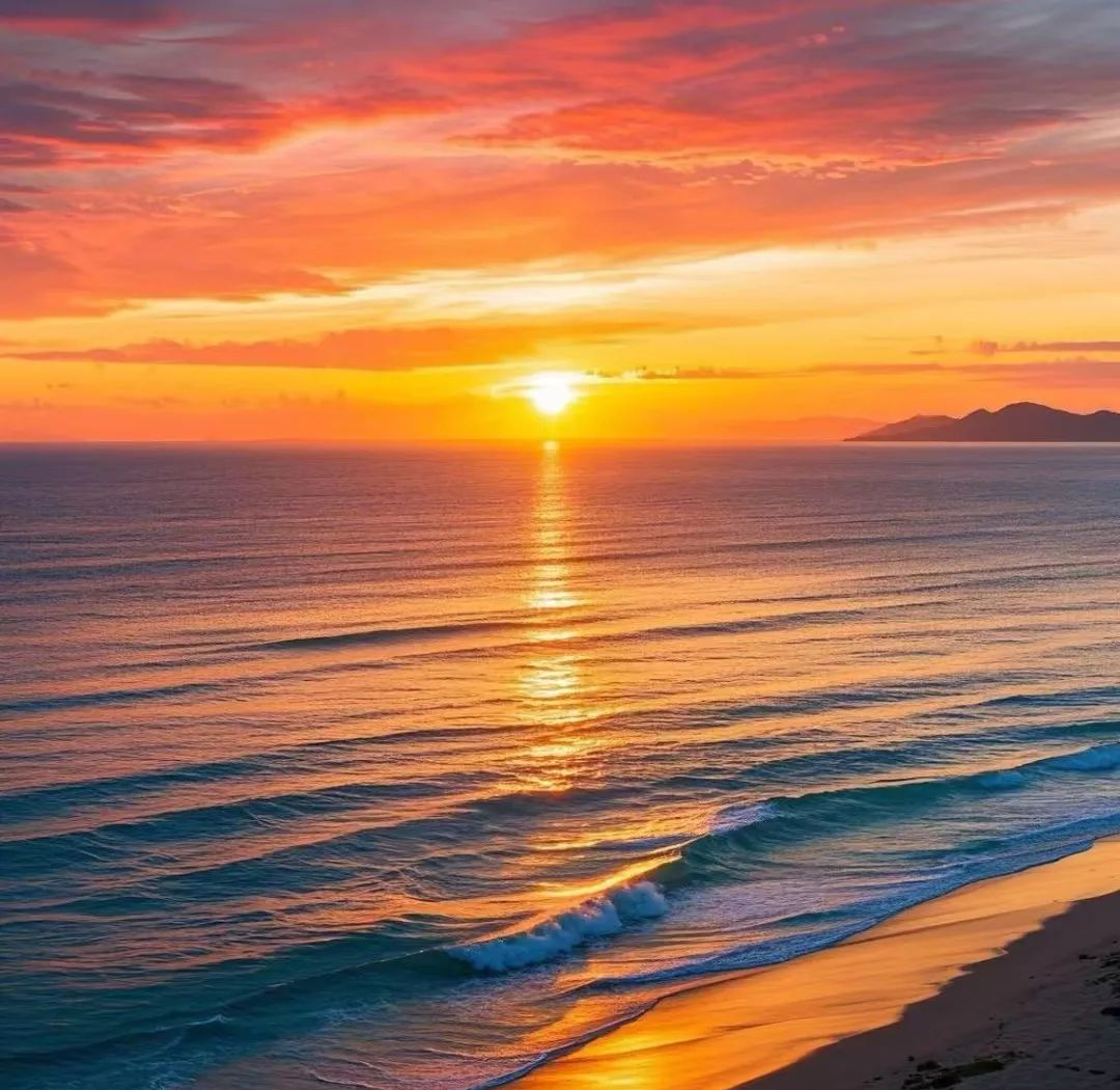 微信头像中的美景,象征着红红火火,蒸蒸日上的未来