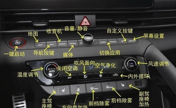 享受舒适的驾驶体验现代ix35的车内设计独具匠心,空调功能区的布局