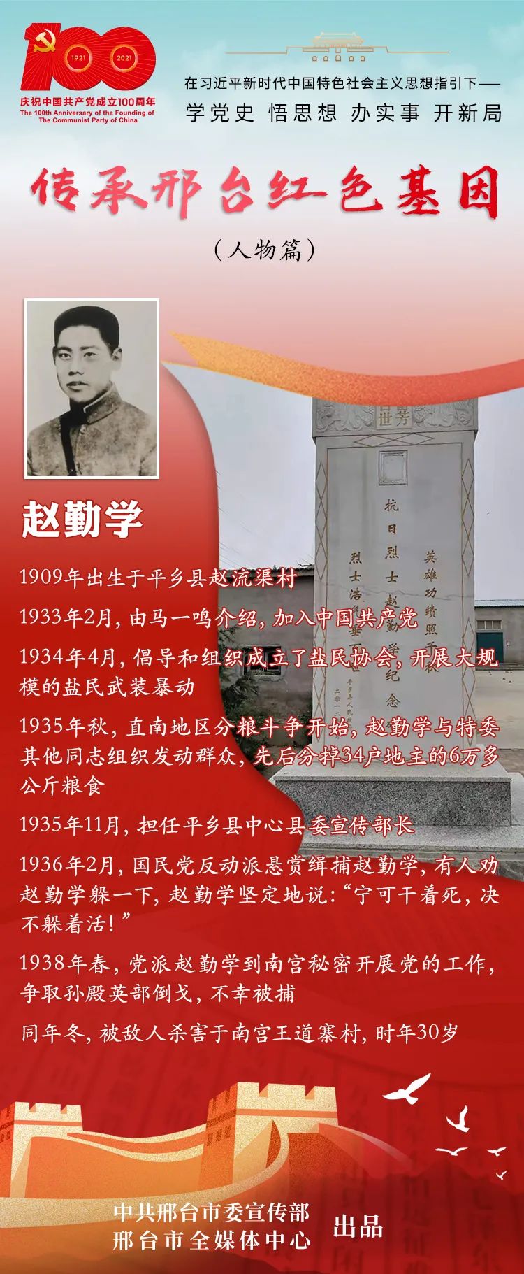 —人物篇⑧赵勤学:宁可干着死,决不躲着活!