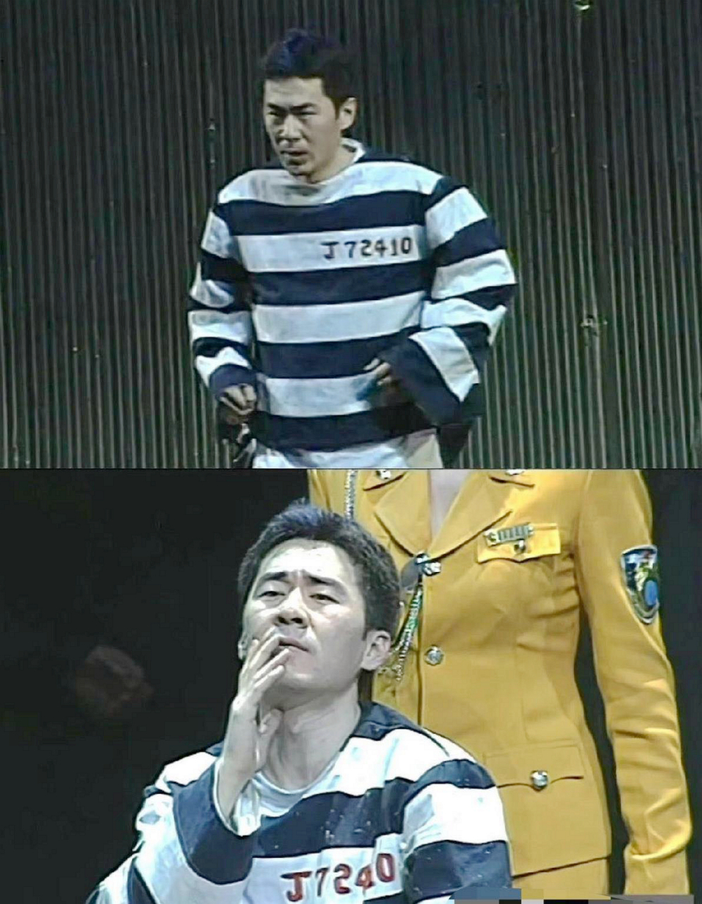 28岁的陈建斌正在排戏,这么年轻的脸!