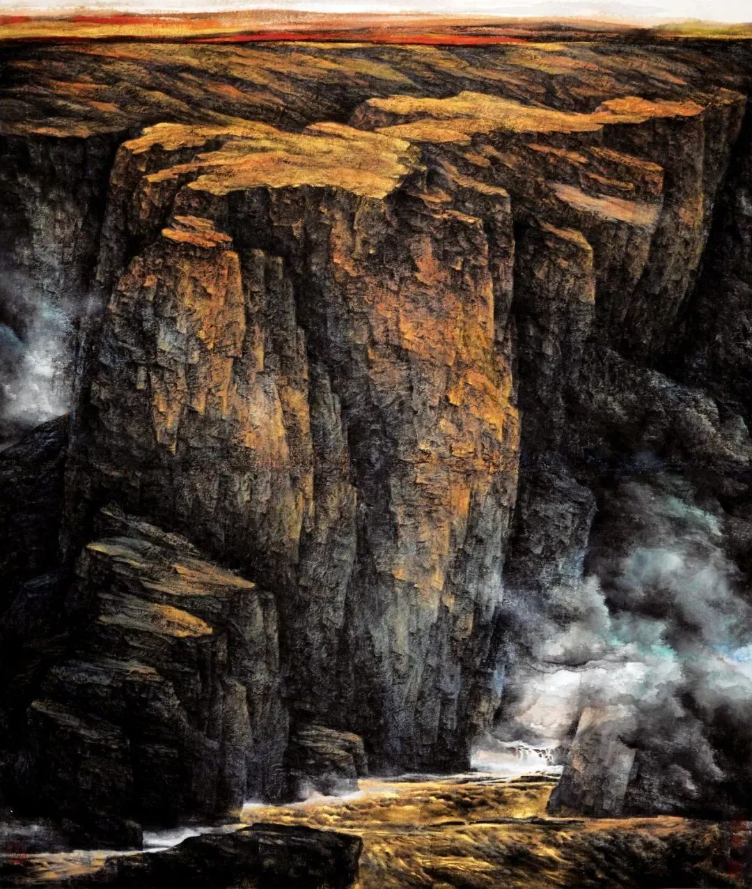 品鉴‖旷小津山水画作品欣赏