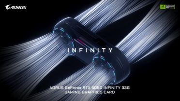 技嘉AORUS RTX 5090 INFINITY发布：双风扇藏着第三把风扇 出厂超频327MHz