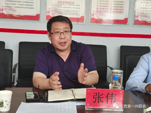 县委副书记张伟调研我县乡村振兴项目建设村庄整治提升工作