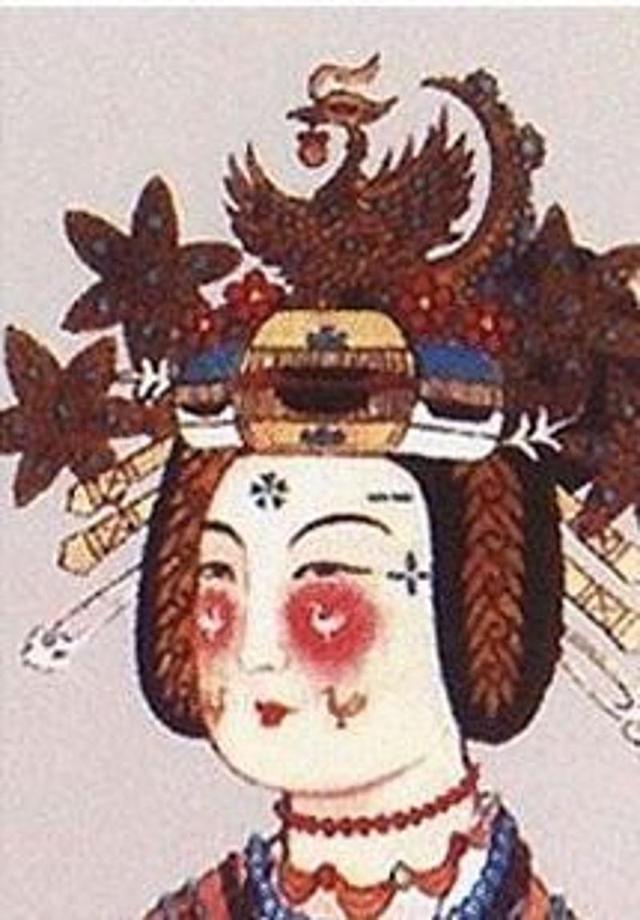 唐朝女性妆容中的花钿,小小一个却饱含深意,真不是根据心情化的