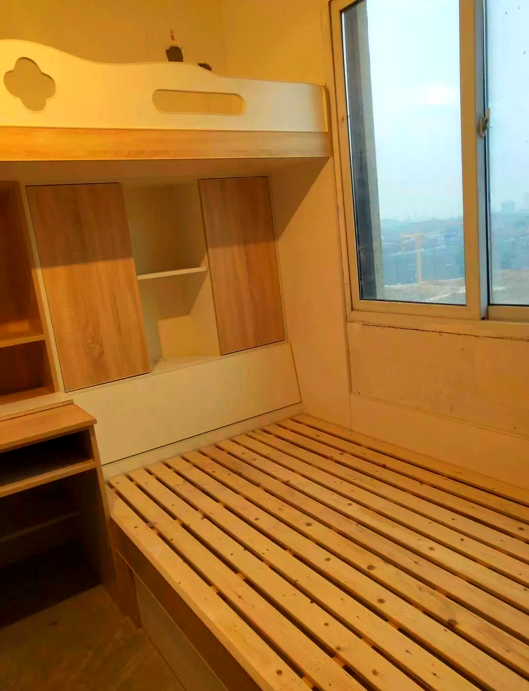 木工制作的上下床,邻居误以为是定制的