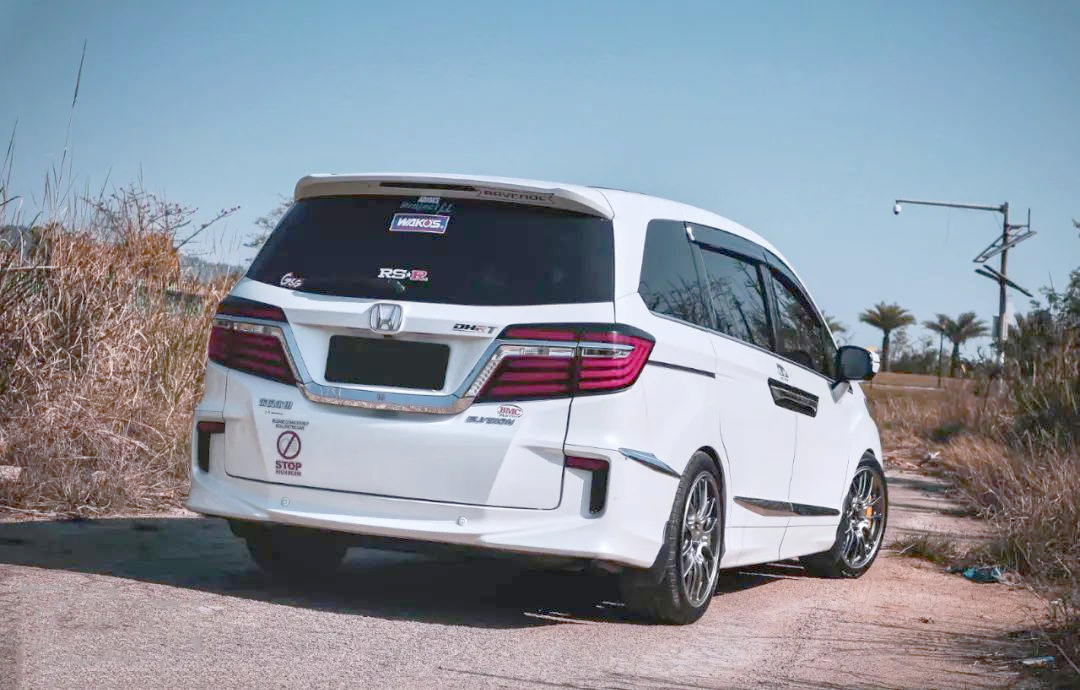 本田艾力绅改装enkei gtc02运动车轮