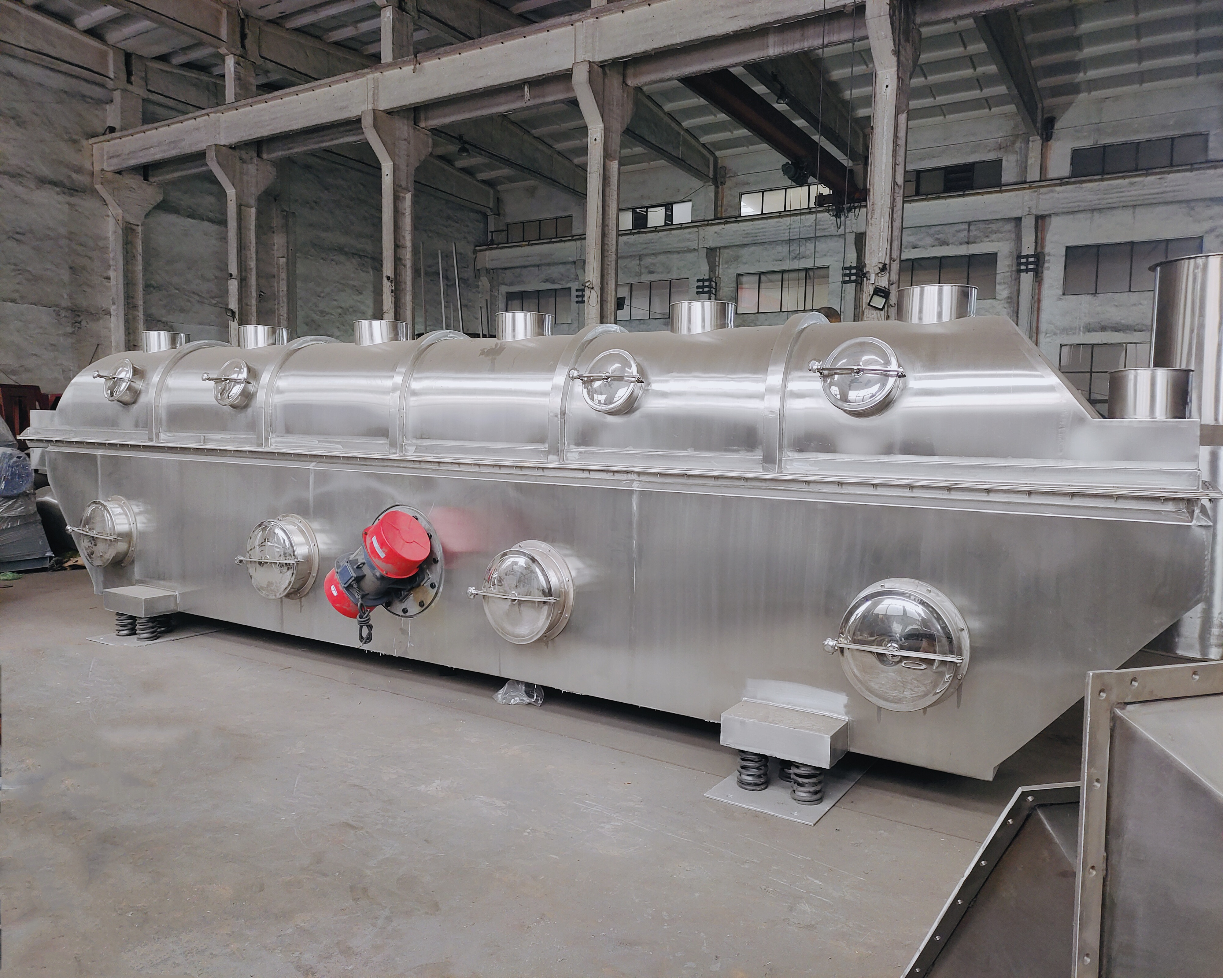 低含水率氯化钾流化床干燥机