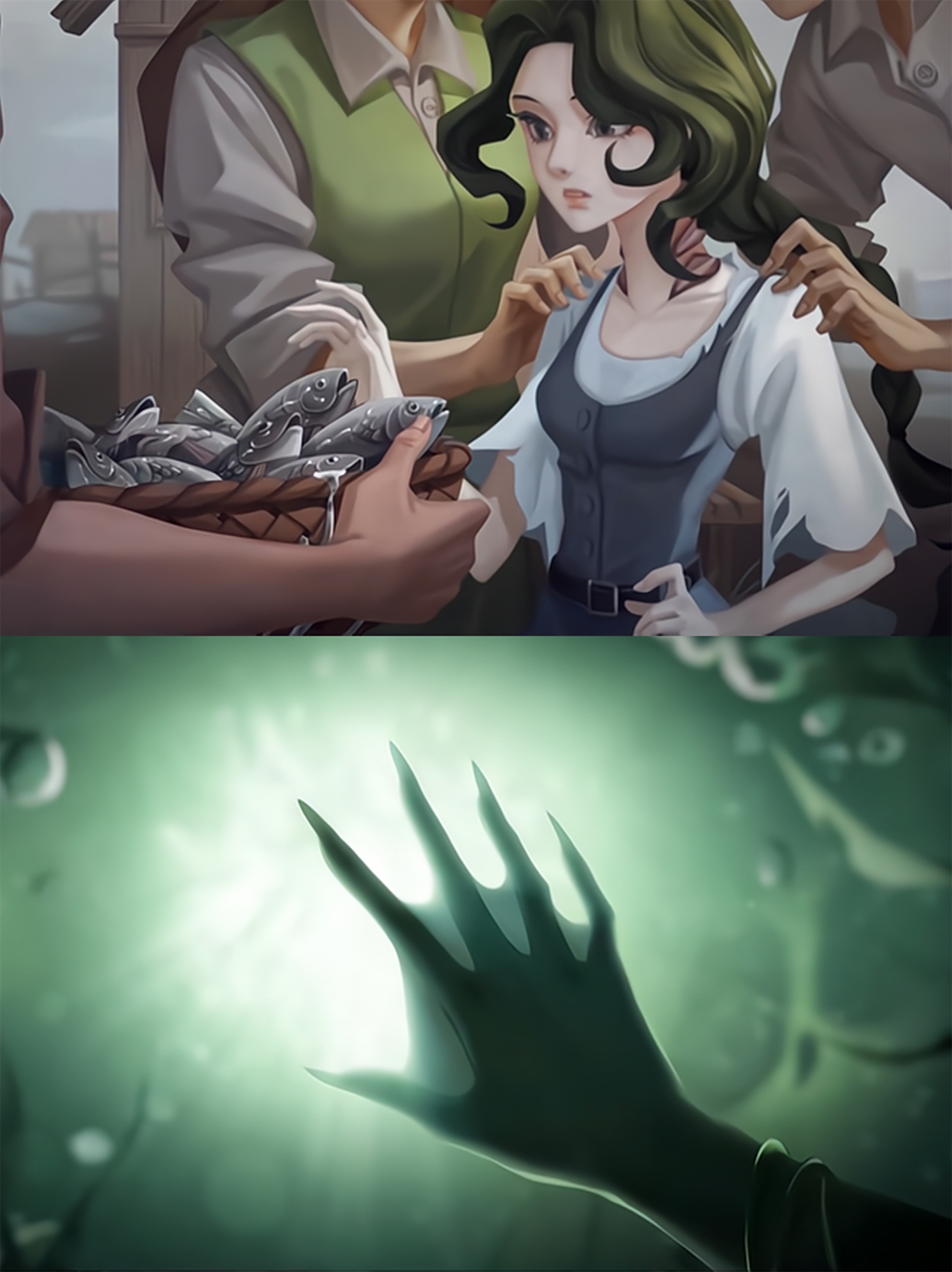 第五人格:飘着的"渔女"?行走方式的奇特或说明拥有"双形态"