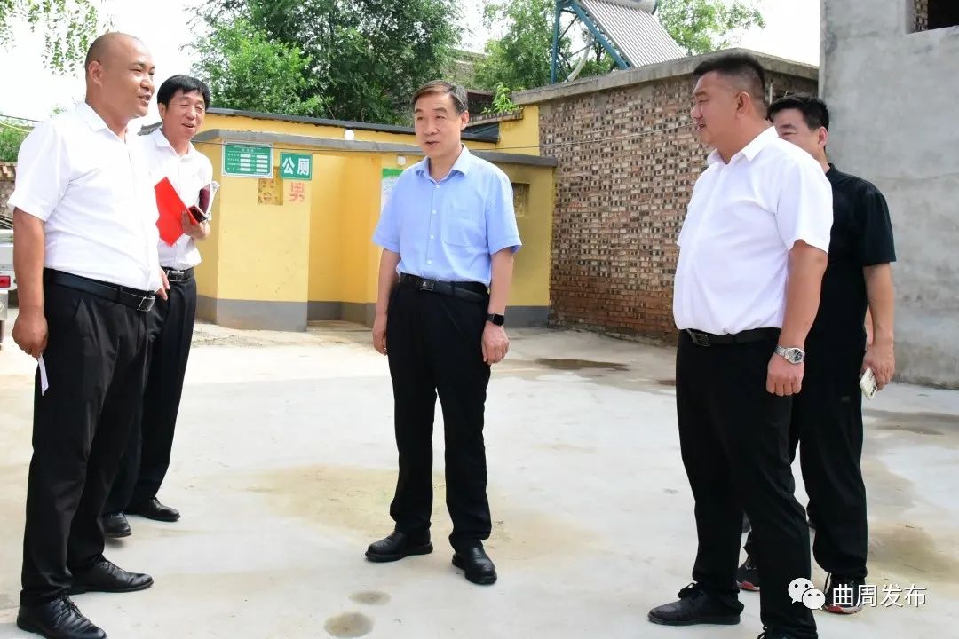 党政领导抓环保 | 曲周县委书记孟凡雄调研督导农村人居环境和黑臭