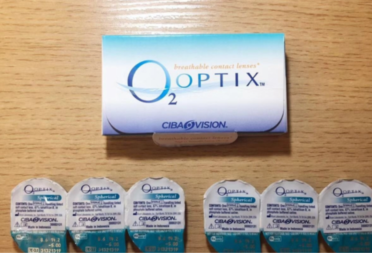 爱尔康舒适氧月抛型隐形眼镜