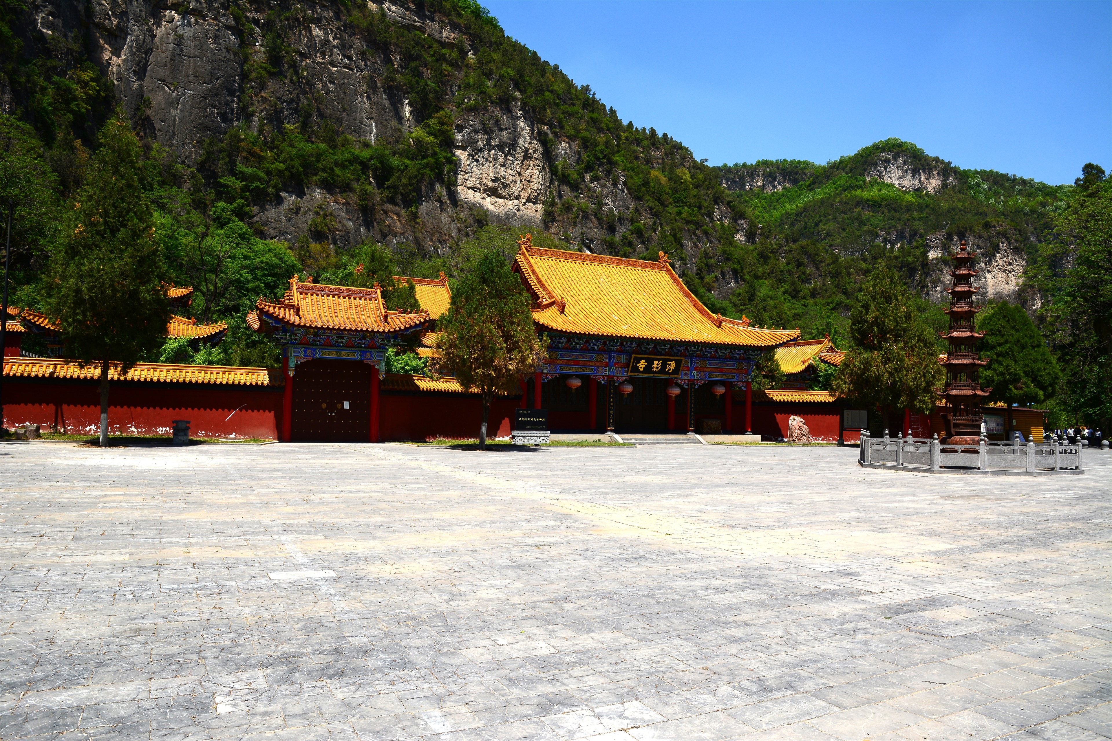 河南焦作4a级景区——净影风景区,一日游攻略