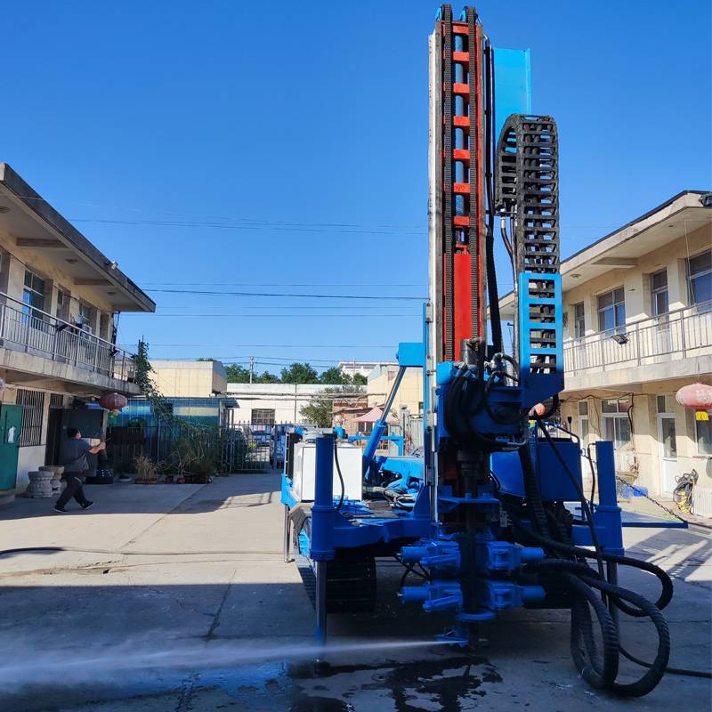 履带小高架钻机 17米三管旋喷桩机 高架子可拆可加高旋喷钻机