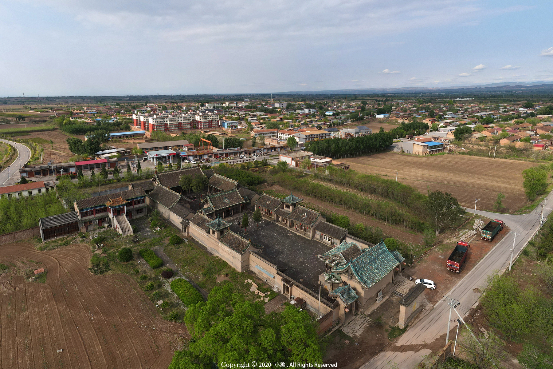 航拍国家宝藏-山西太谷净信寺