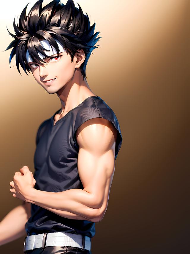 《幽游白书》各种画风的飞影 头像 壁纸