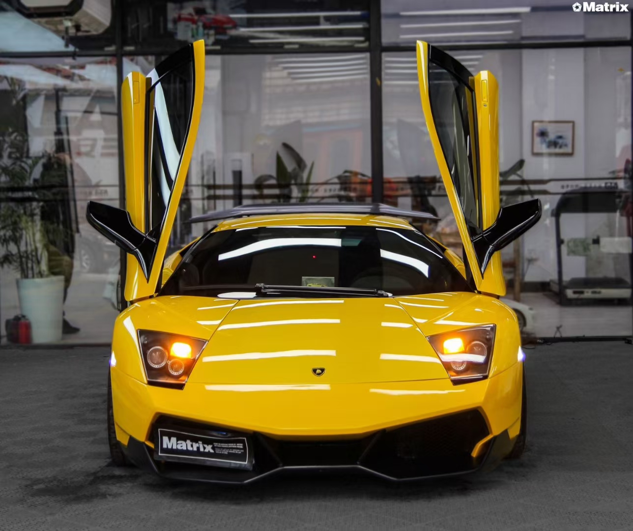 兰博基尼lp670sv矩阵隐形车衣,6年换新更香