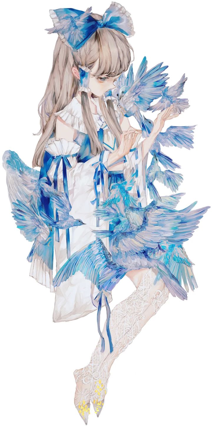 分享一组漂亮的二次元人物图