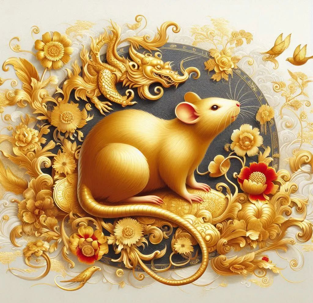 生肖鼠的多个吉祥昵称,寓意财富与好运,精美头像集锦