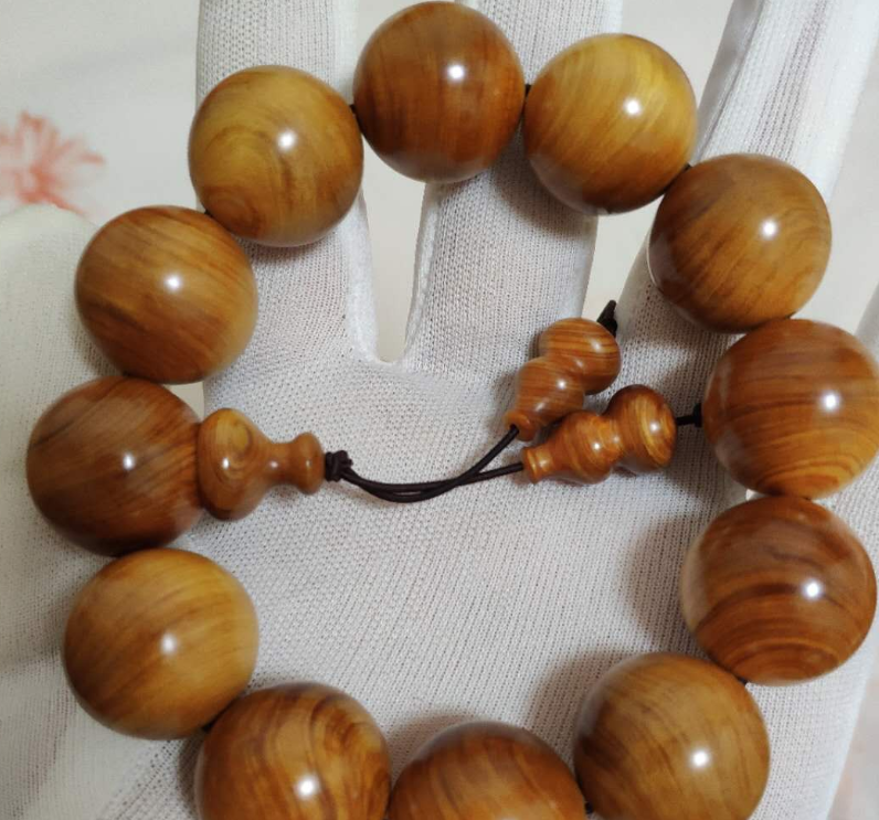 崖柏手串怎么盘