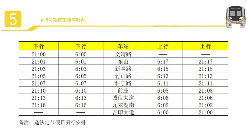 早安南京|南京地铁最新首末班车时间表!