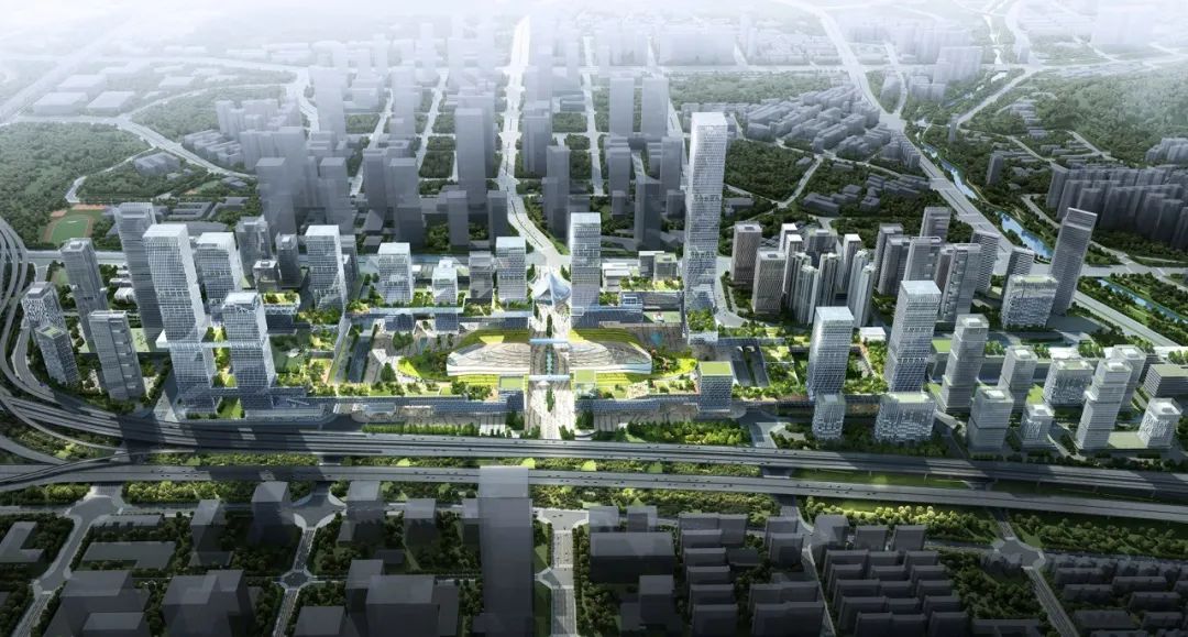 西丽综合交通枢纽地区城市设计竞赛方案 hub-city 枢纽 · 城