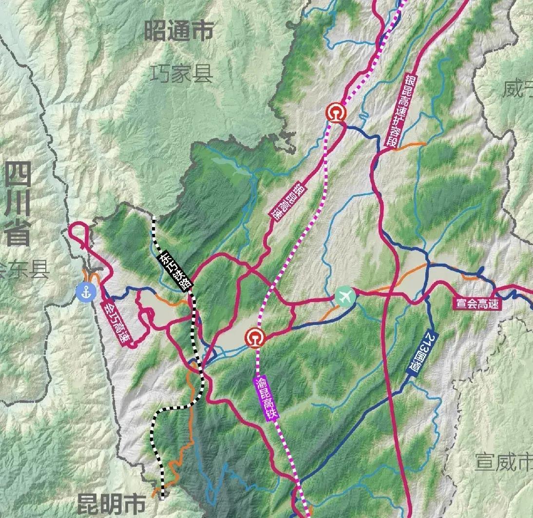 东川铁路改造线路图图片