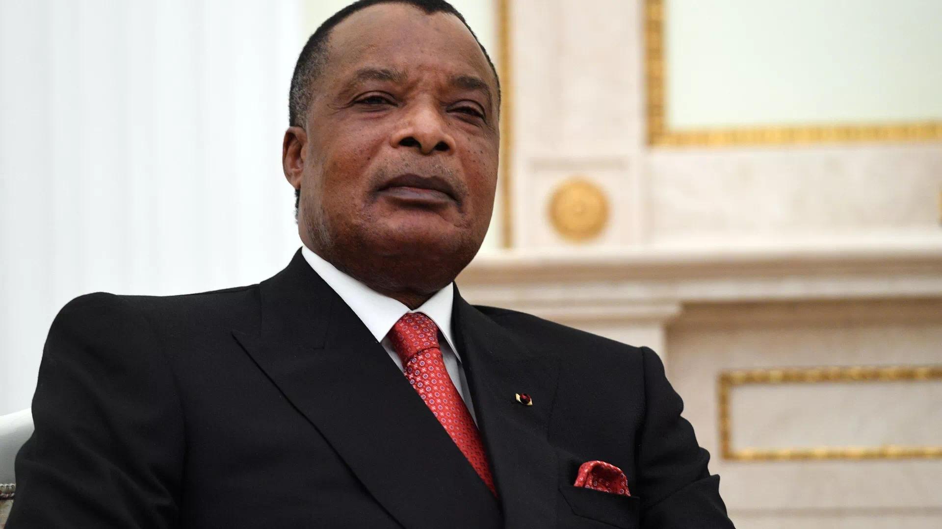刚果共和国总统讲述本国代表团在前往俄非峰会时遇到的困难
