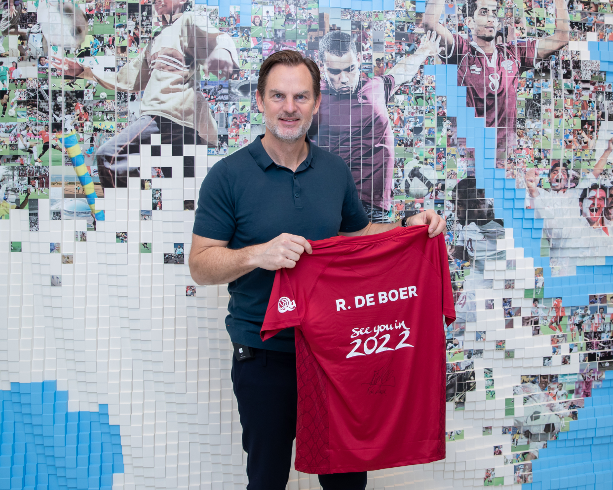 罗纳德·德波尔成为卡塔尔世界杯推广大使