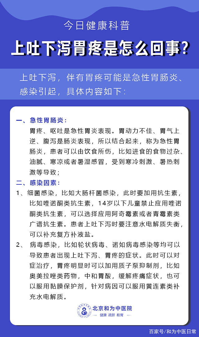 胃疼为什么会吐