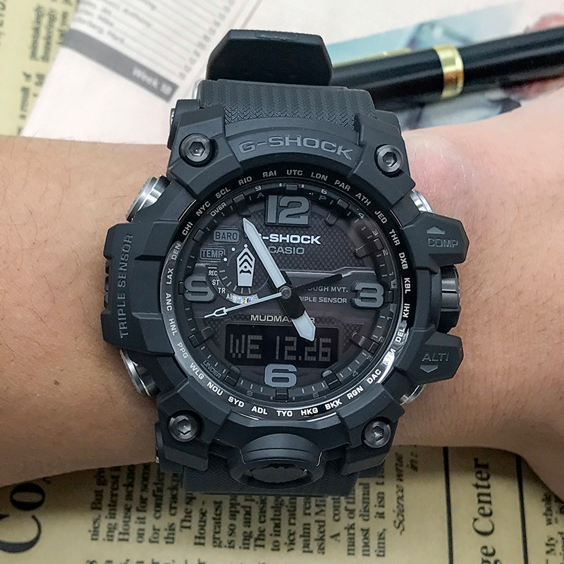 卡西歐g shock調指針的方法