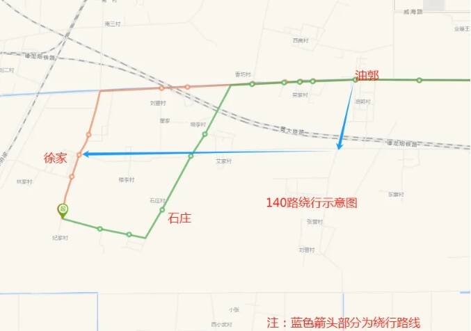 公交140路线路图图片