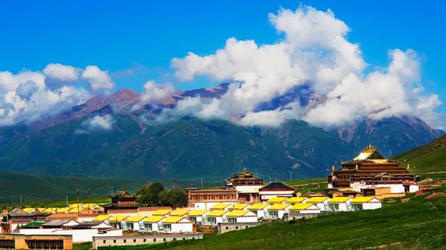 阿柔大寺海拔图片