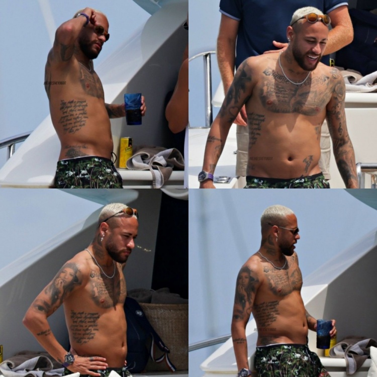 肉马尔?媒体晒内马尔发福度假照