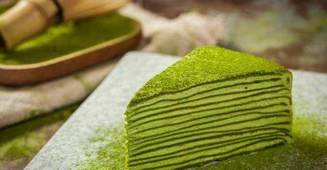 女生"一见钟情"的抹茶糕点,抹茶千层垫底,图4"撩"男生专用