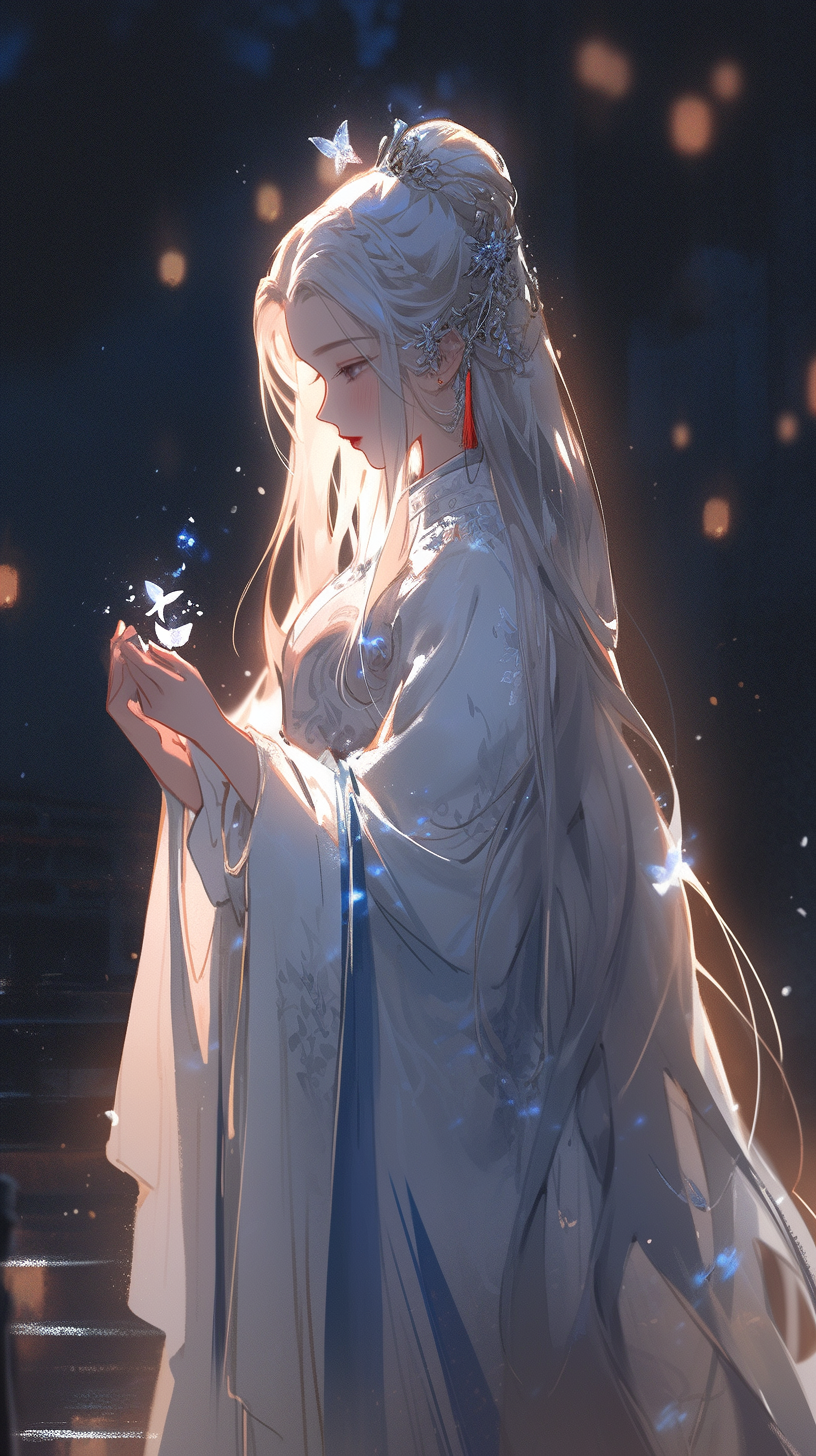 动漫美女壁纸,各具特色,却同样绽放着令人陶醉的美丽