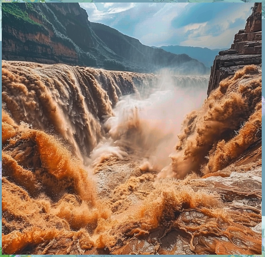 探索中国黄河壶口瀑布的壮丽美景,领略自然之魅力!