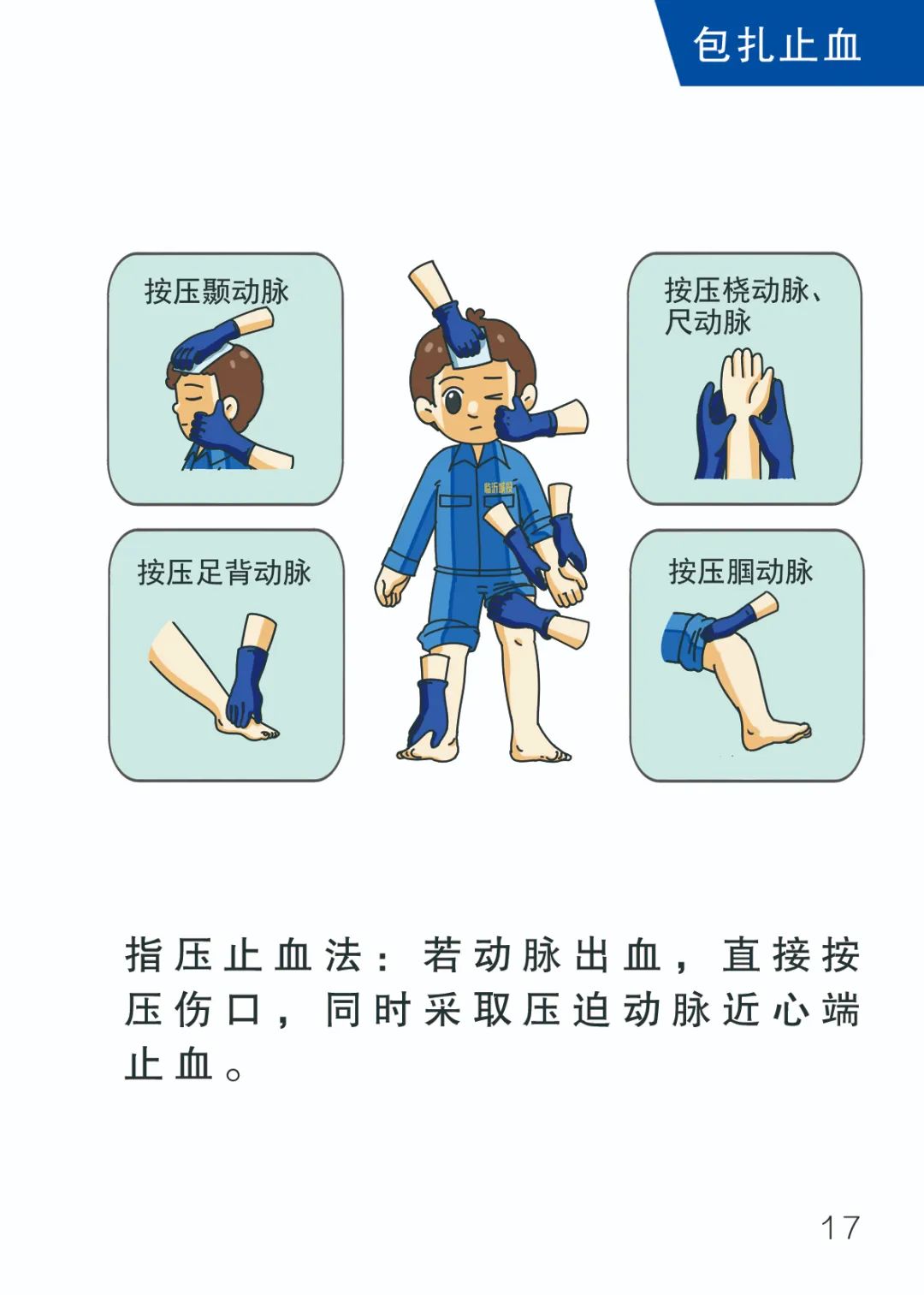 漫画 | 应急手册:包扎止血