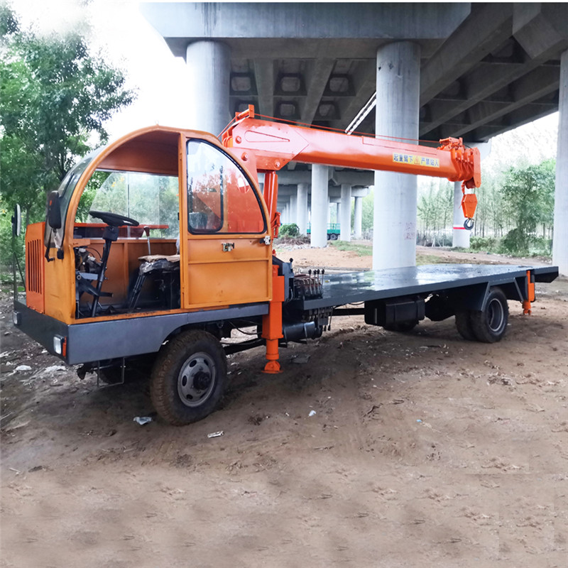 6吨四不像随车吊 自备吊车 园林背树四轮自备吊定制工厂