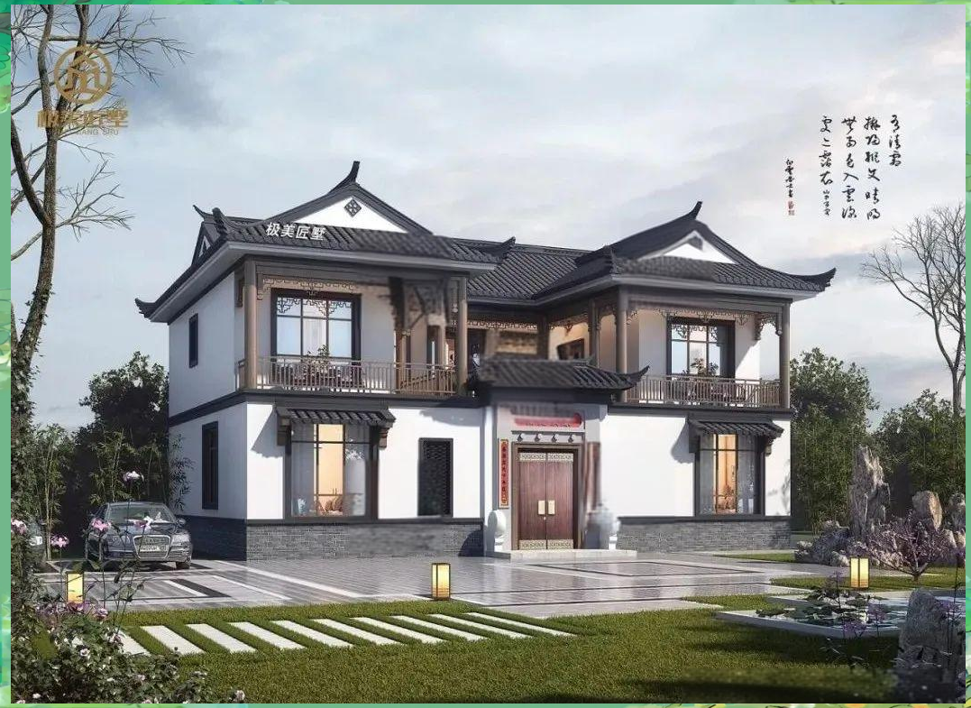 多款融合传统与现代的徽派别墅,典雅大气且舒适美观